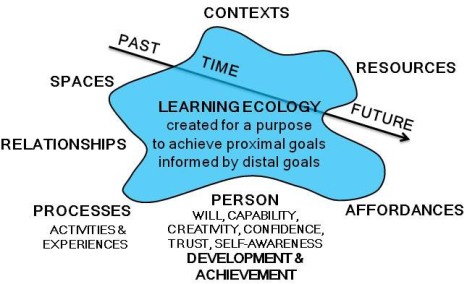 Learning Ecology Model from http://www.normanjackson.co.uk/learning-ecology.html