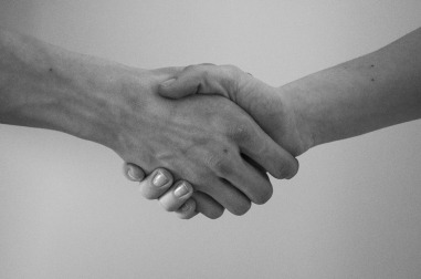 image showing a handshake